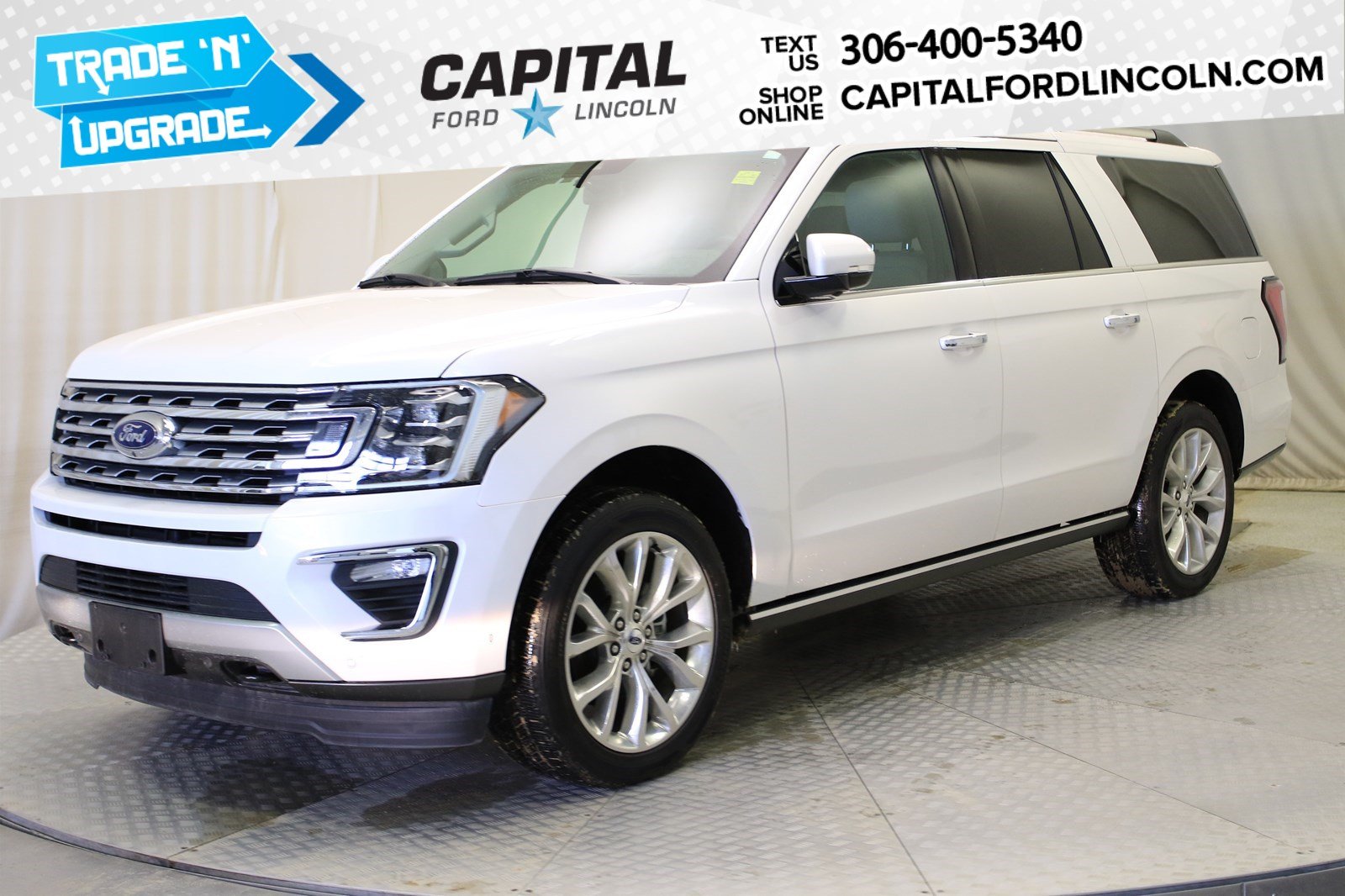 Pre Owned 2019 Ford Expedition Limited Max Suv In Regina 89817a