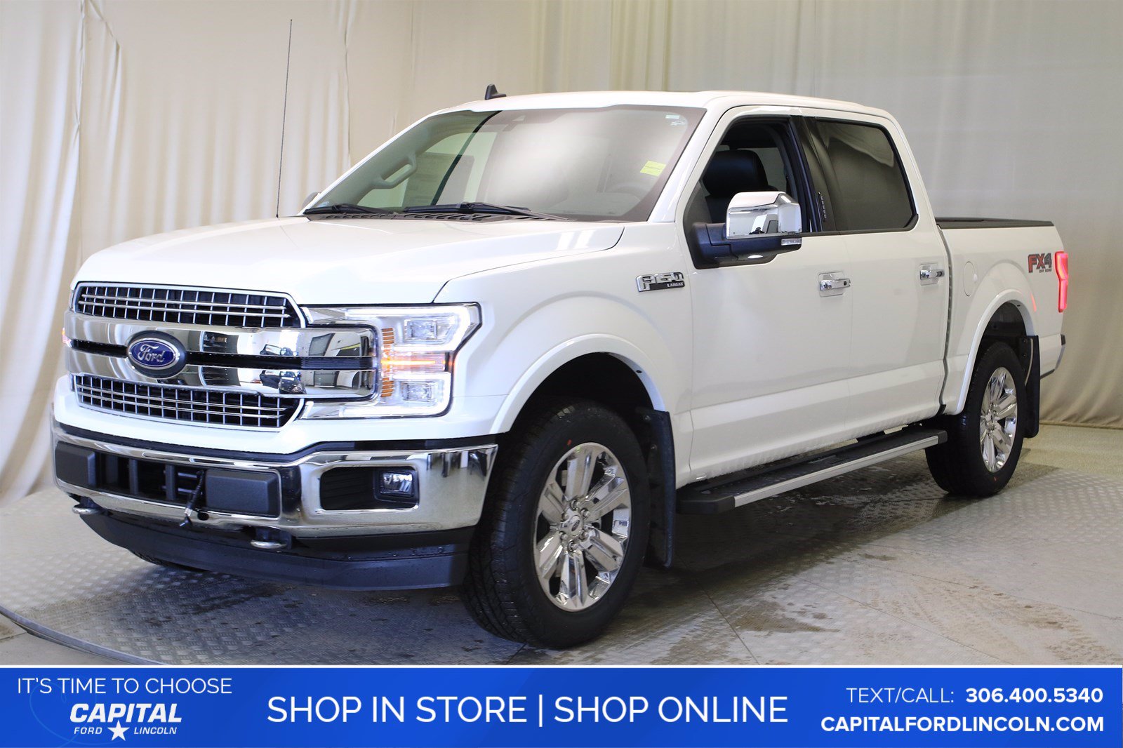 New 2020 Ford F 150 Lariat Supercrew Pickup W 55 Truck Box In Regina